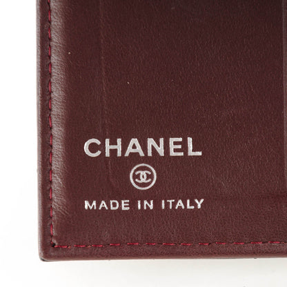Chanel Lambskin Quilted Card Holder Wallet Black 6 of 7