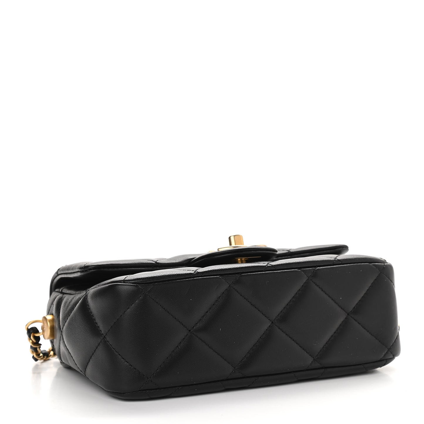Lambskin Quilted Mini My Perfect Flap Black