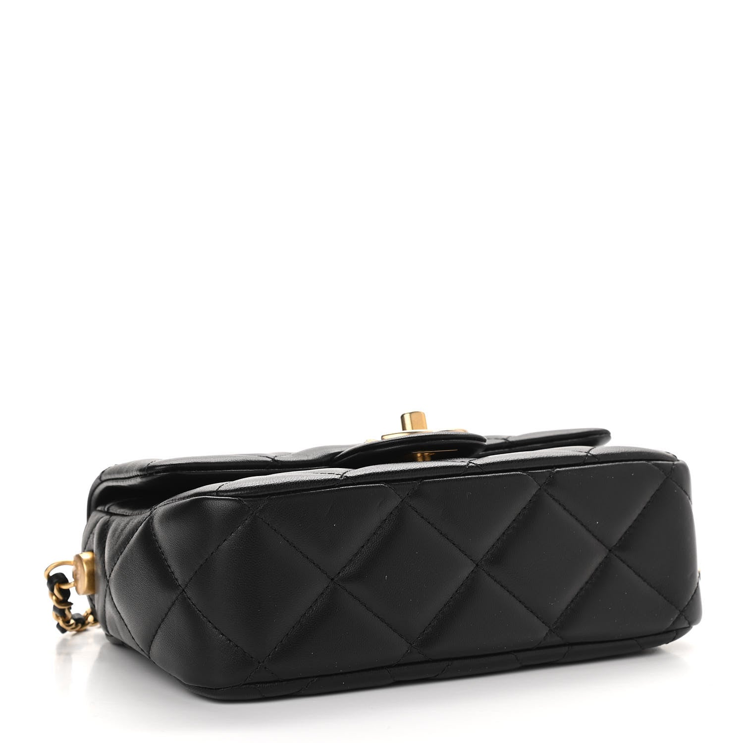 Chanel Lambskin Quilted Mini My Perfect Flap Black 4 of 12