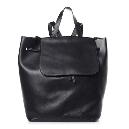Mansur Gavriel Vegetable Tanned Calfskin Backpack Black 1 of 23