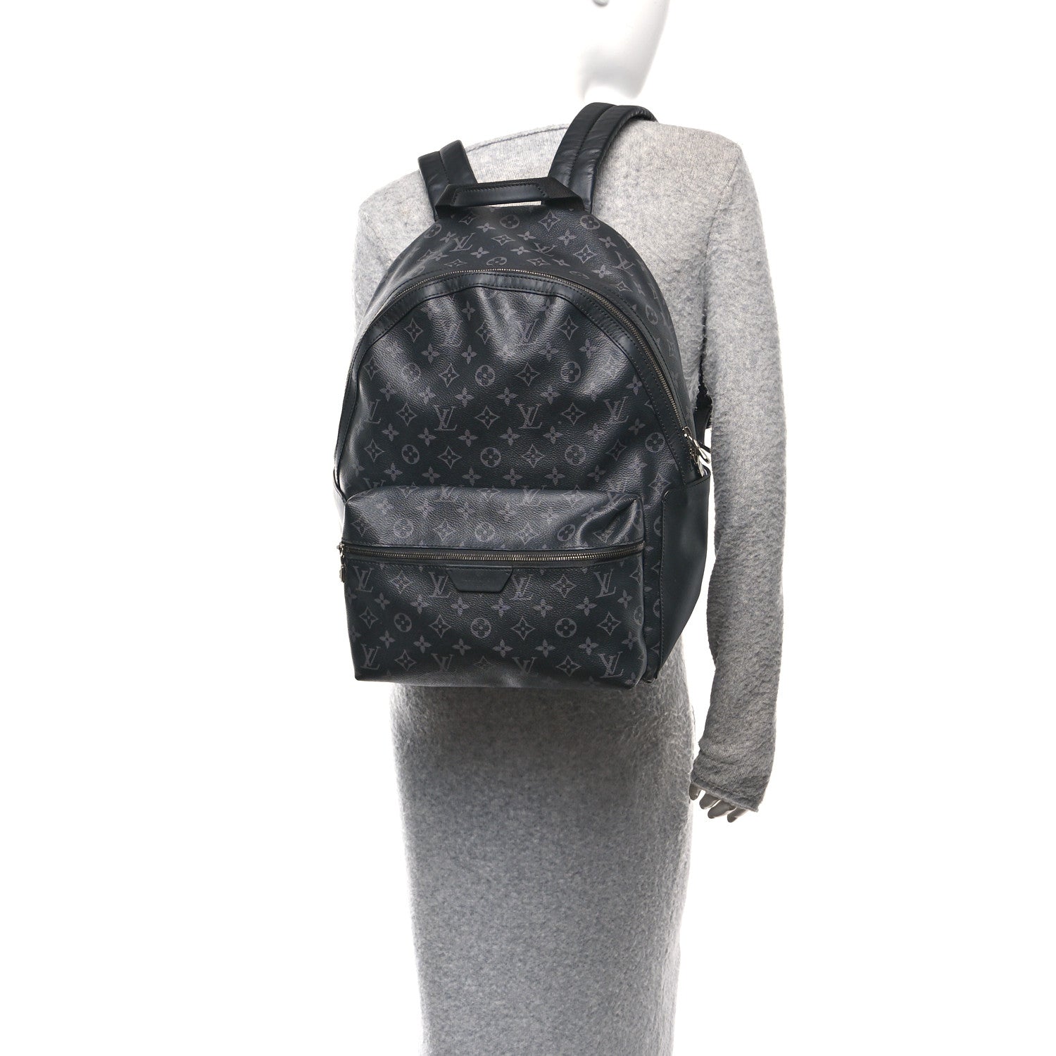 Louis Vuitton Monogram Eclipse Discovery Backpack MM 2 of 10