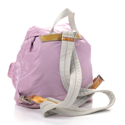 Prada Nylon Vela Medium Backpack Rosa 2 of 4