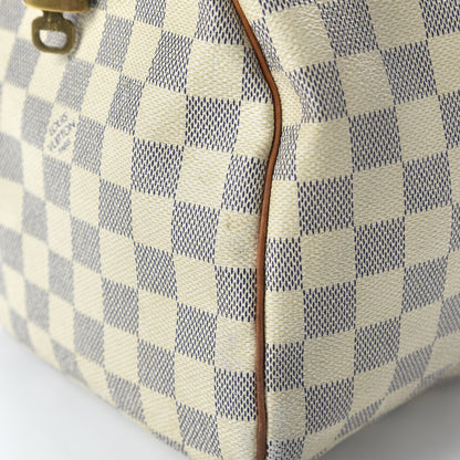 Louis Vuitton Damier Azur Speedy 30 13 of 16