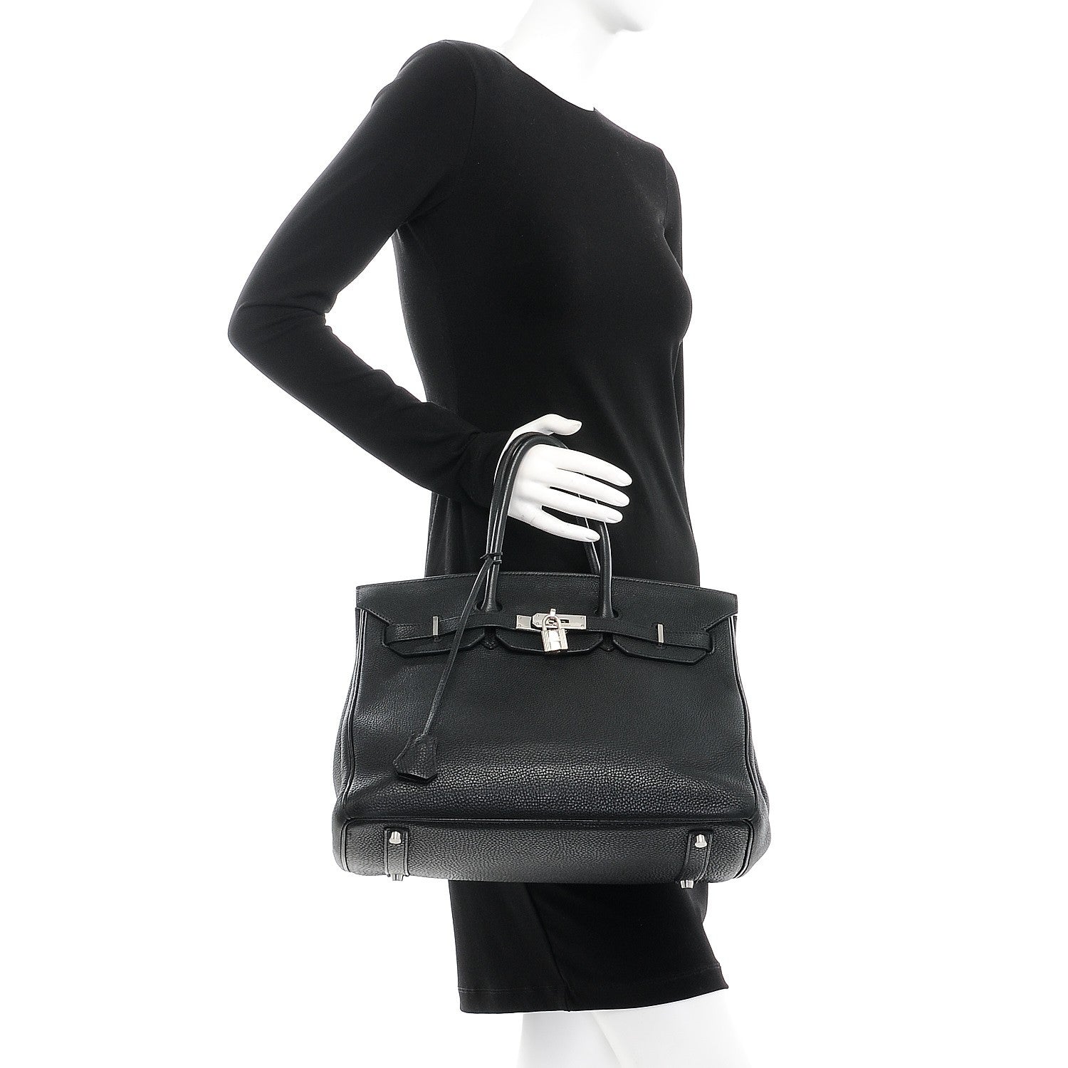 Hermes Togo Birkin 35 Black 2 of 46