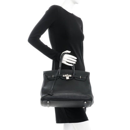 Hermes Togo Birkin 35 Black 2 of 46