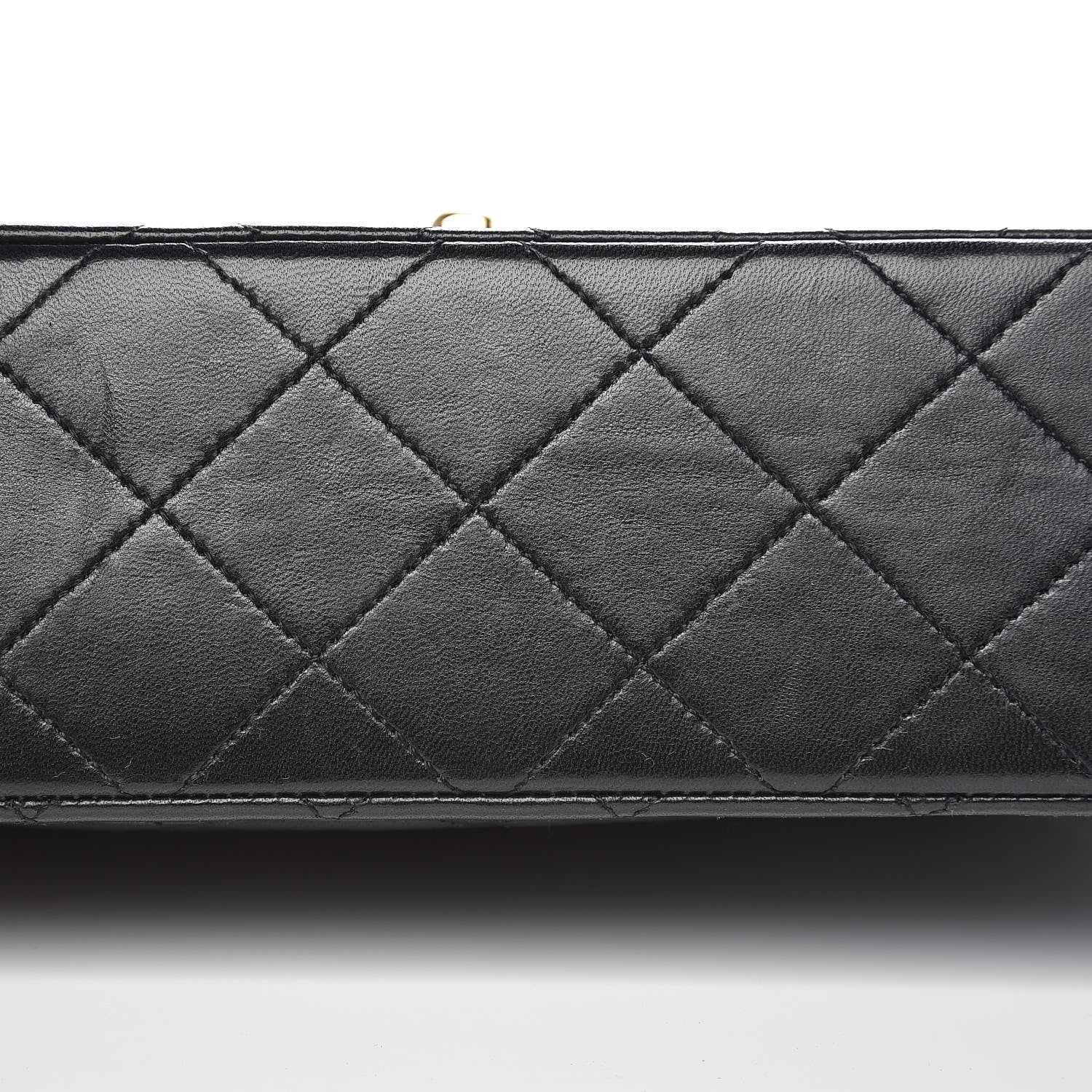 Chanel Lambskin Quilted Small Double Flap Black 11 of 11