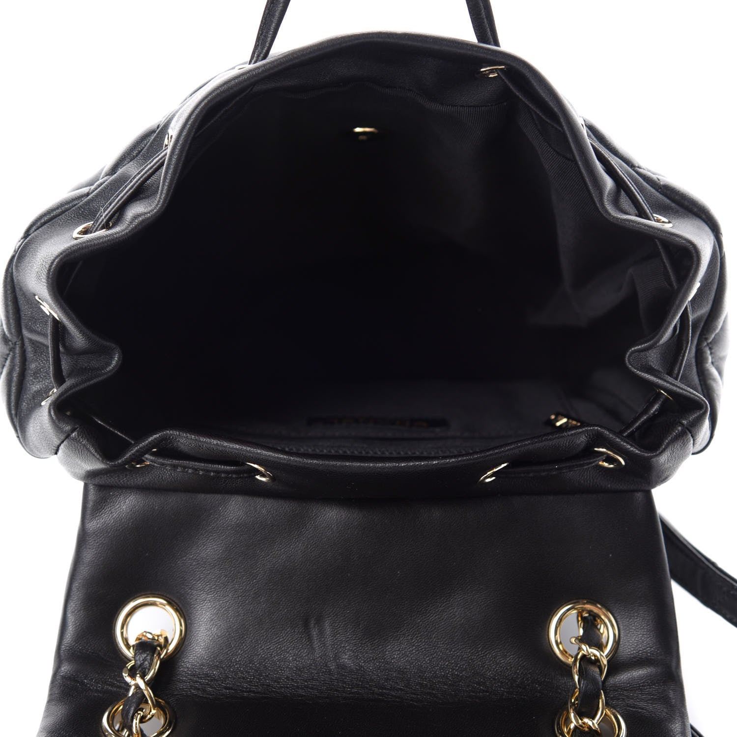 Chanel Lambskin Quilted Small Urban Spirit Backpack Black 4 of 10