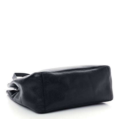 Chanel Caviar Shopping Tote Navy 4 of 18
