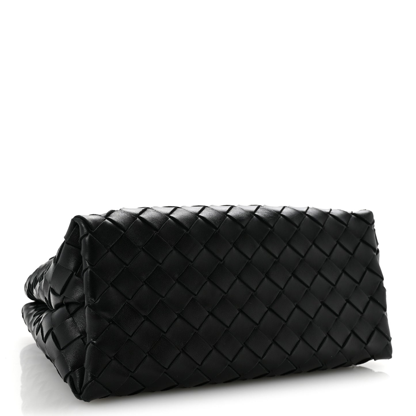 Nappa Intrecciato Small Andiamo Shoulder Bag Black