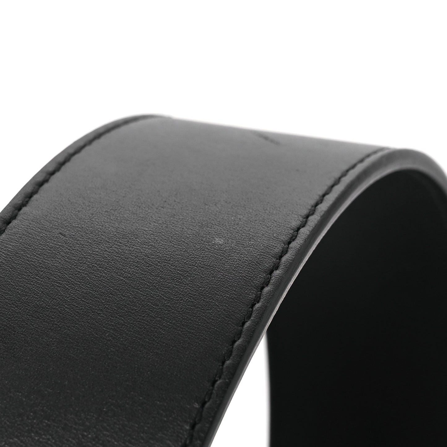 Calfskin Crystal Double G 40mm Belt 90 36 Black