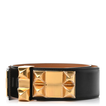 Hermes Box Collier De Chien CDC Belt 70 Black 2 of 6