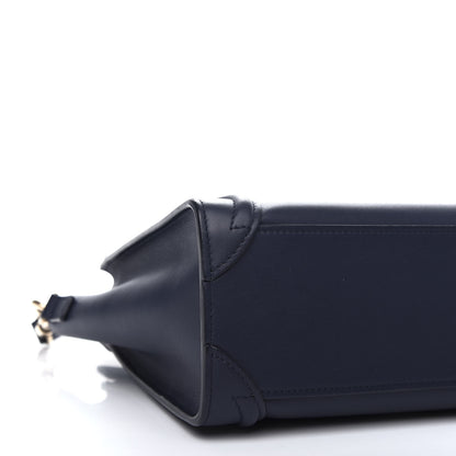 Celine Smooth Calfskin Nano Luggage Ink 7 of 9