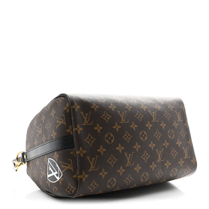 Louis Vuitton Monogram My World Tour Speedy Bandouliere 30 Black 4 of 8