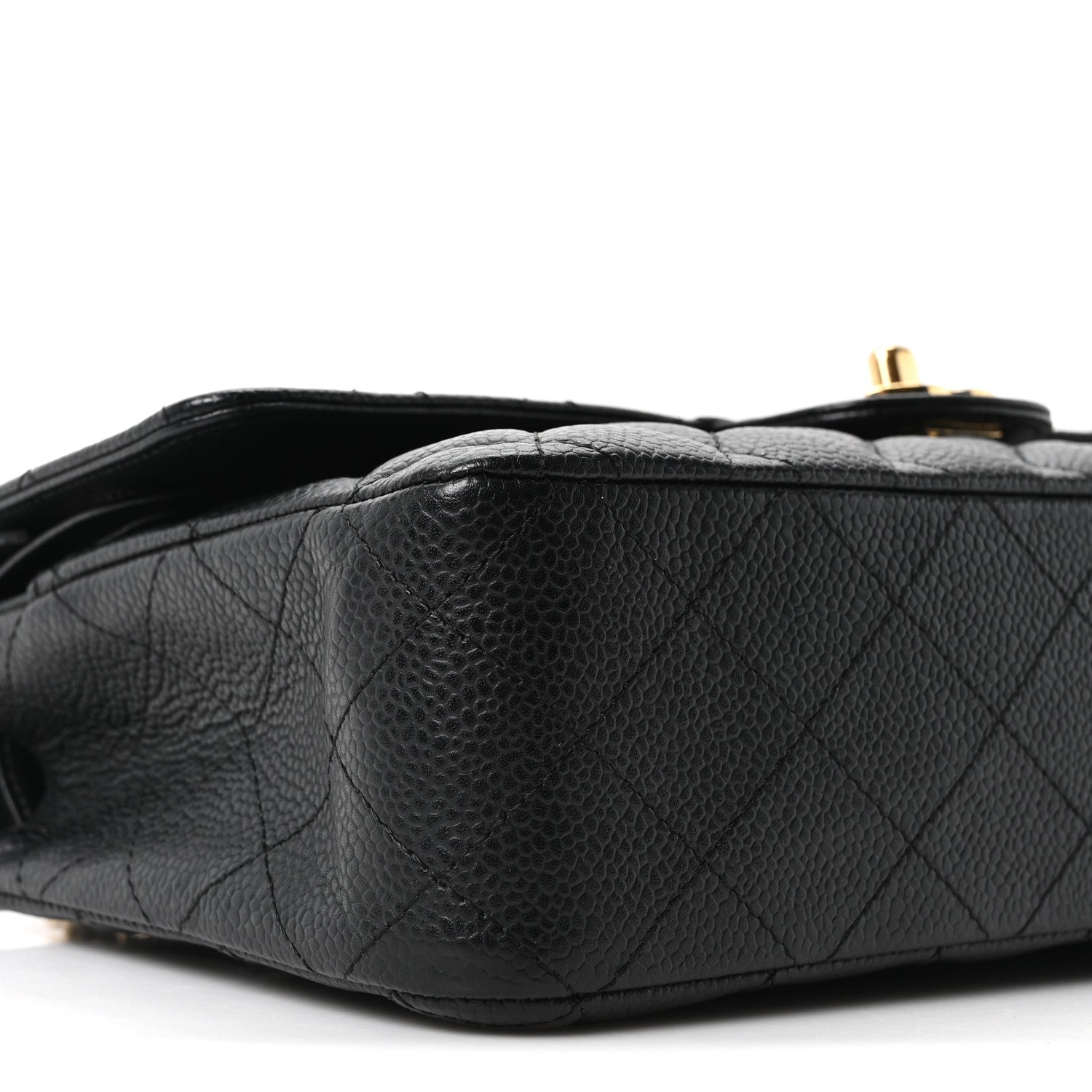 Chanel Caviar Quilted Medium Double Flap Black 9 of 11