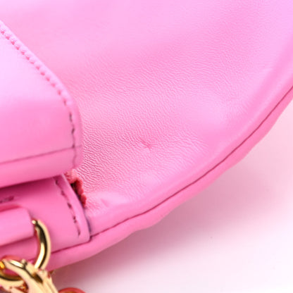 Louis Vuitton Lambskin Embossed Monogram Vuittamins Pochette Coussin Rose Violet 9 of 9