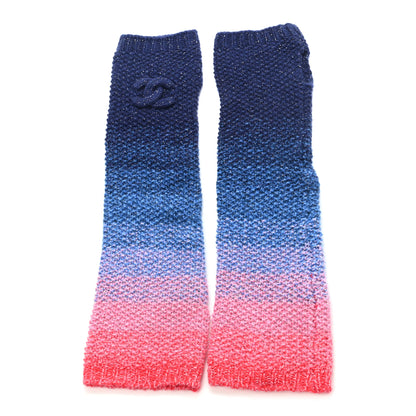 Chanel Wool CC Fingerless Gloves Multicolor 1 of 7