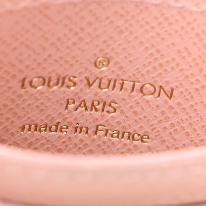 Louis Vuitton Monogram LV Charms Card Holder Rose Ballerine 6 of 7