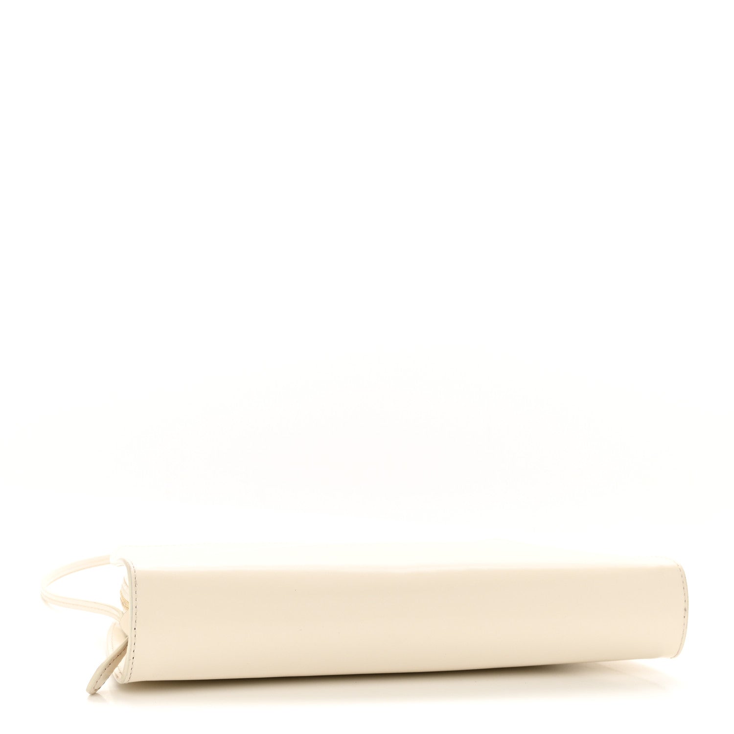 The Row Saddle Calfskin Dalia Baguette Shoulder Bag Ivory 4 of 9