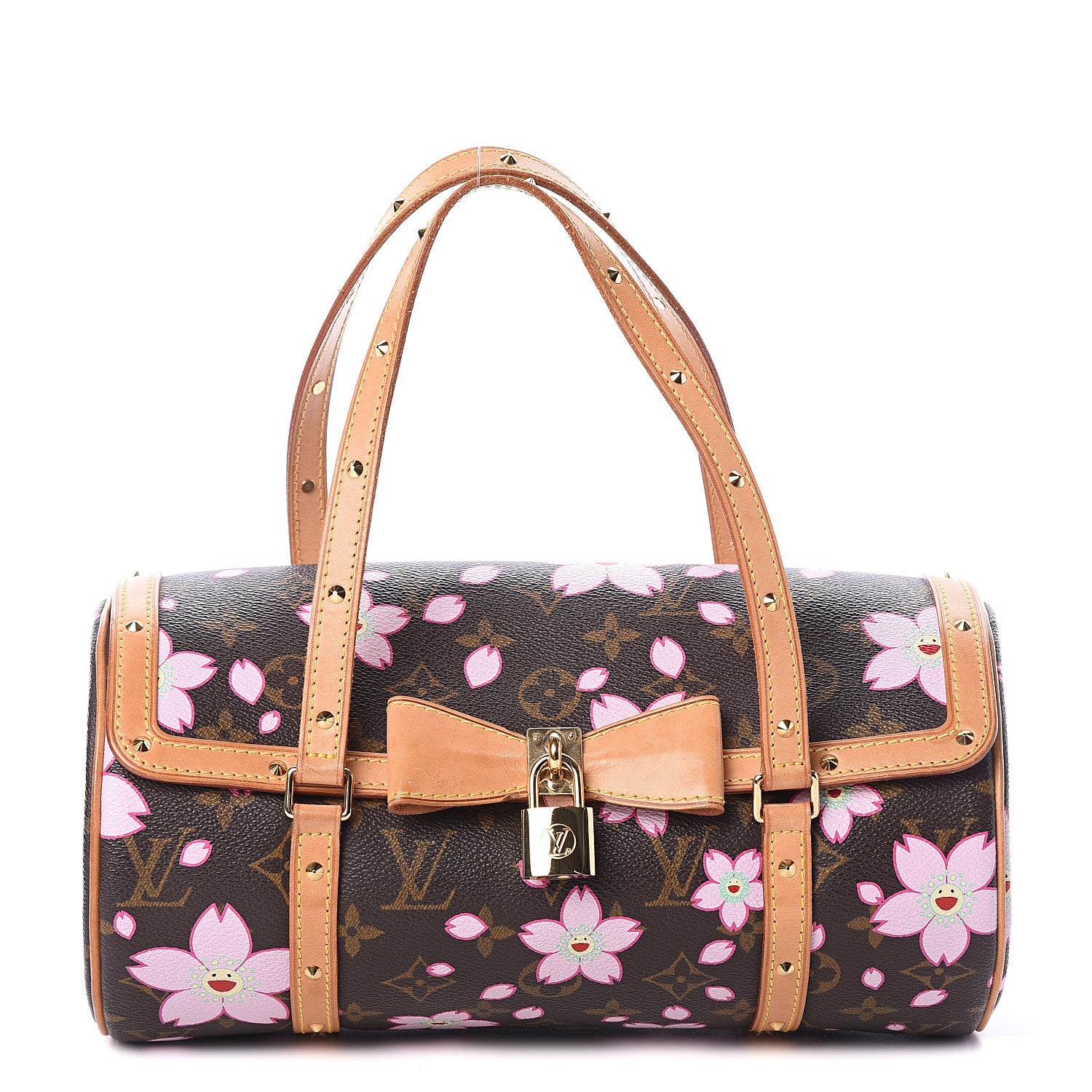 Louis Vuitton Monogram Cherry Blossom Papillon 26 Brown 1 of 8