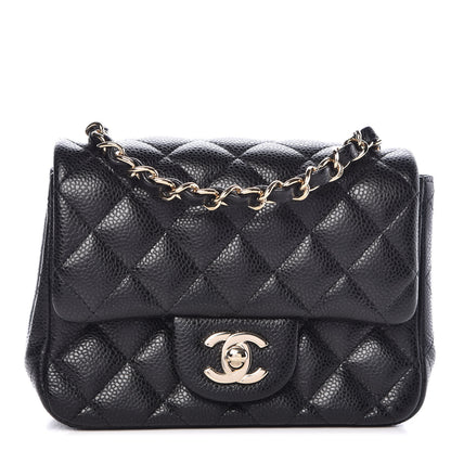 Chanel Caviar Quilted Mini Square Flap Black 1 of 10