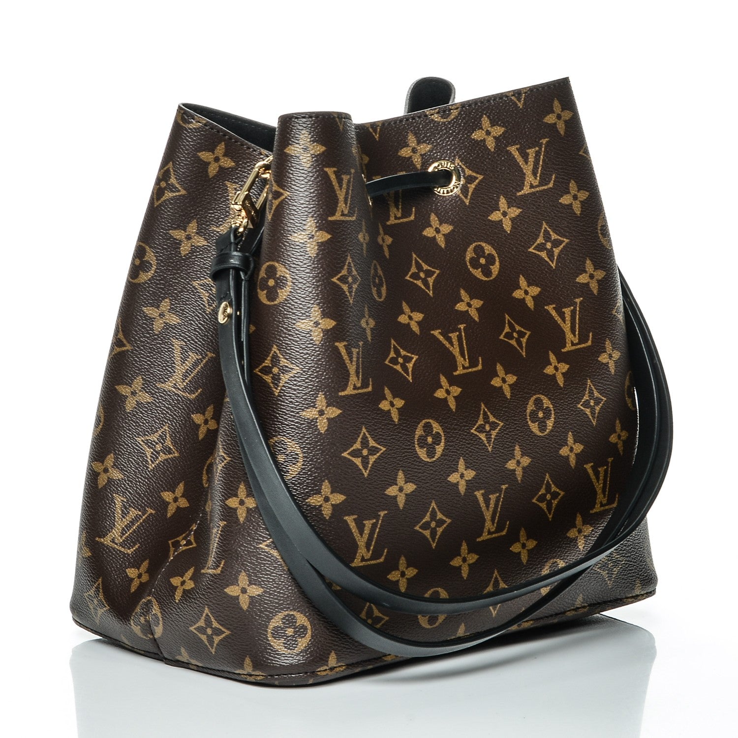 Louis Vuitton Monogram Neonoe MM Black 3 of 6