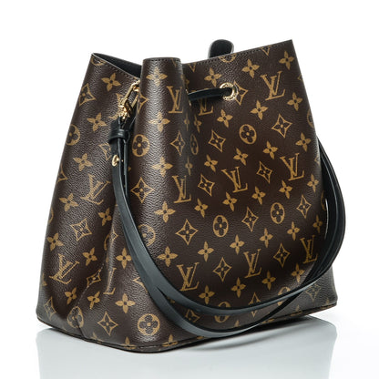 Louis Vuitton Monogram Neonoe MM Black 3 of 6