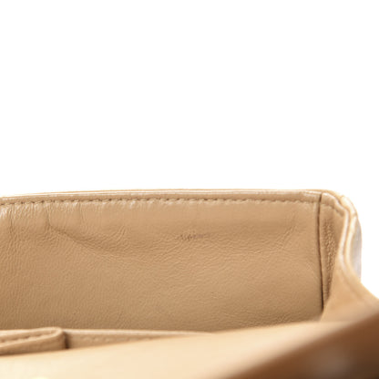 Chanel Lambskin Quilted Small Double Flap Beige 20 of 21