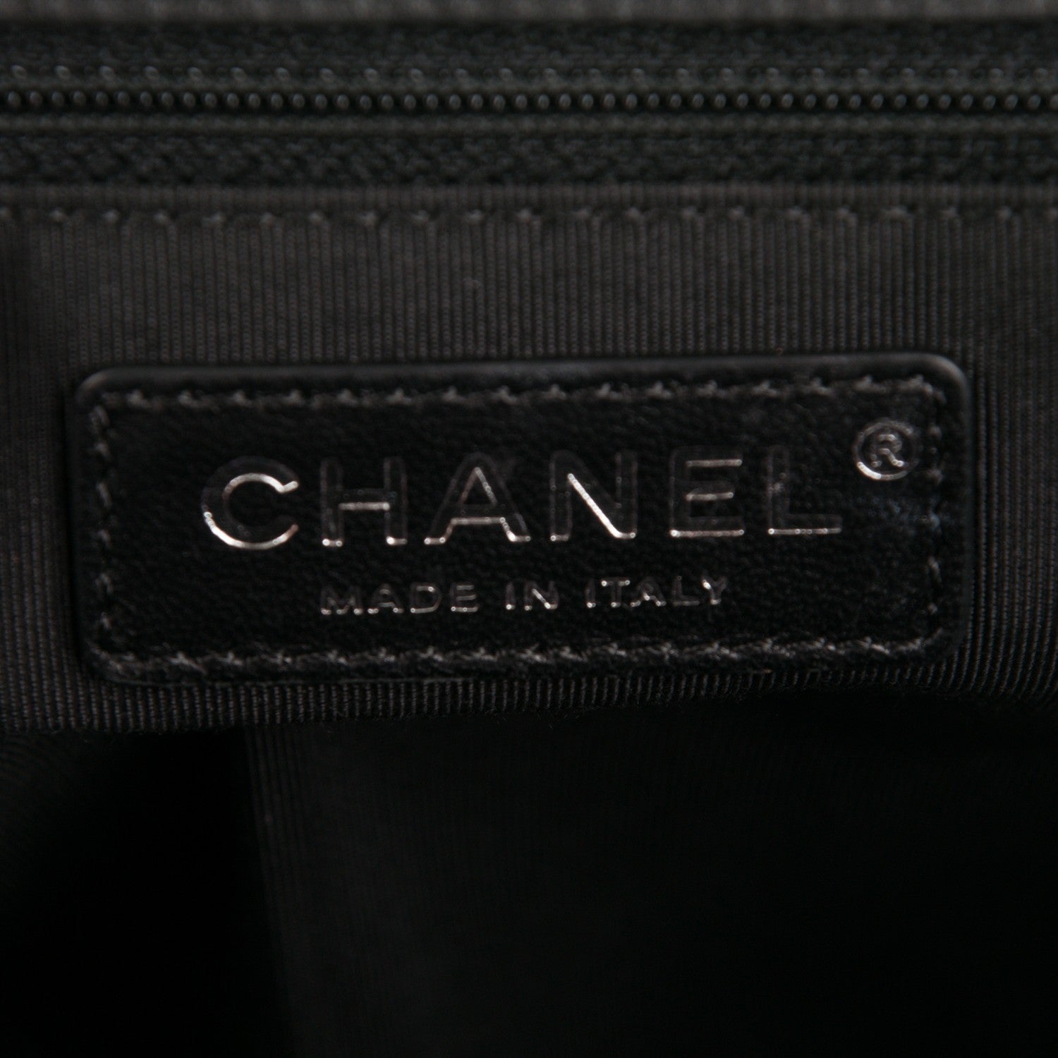Chanel Calfskin Quilted Medium Frame In Chain Flap Black 6 of 7