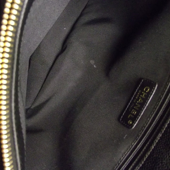 Caviar Grand Shopping Tote GST Black