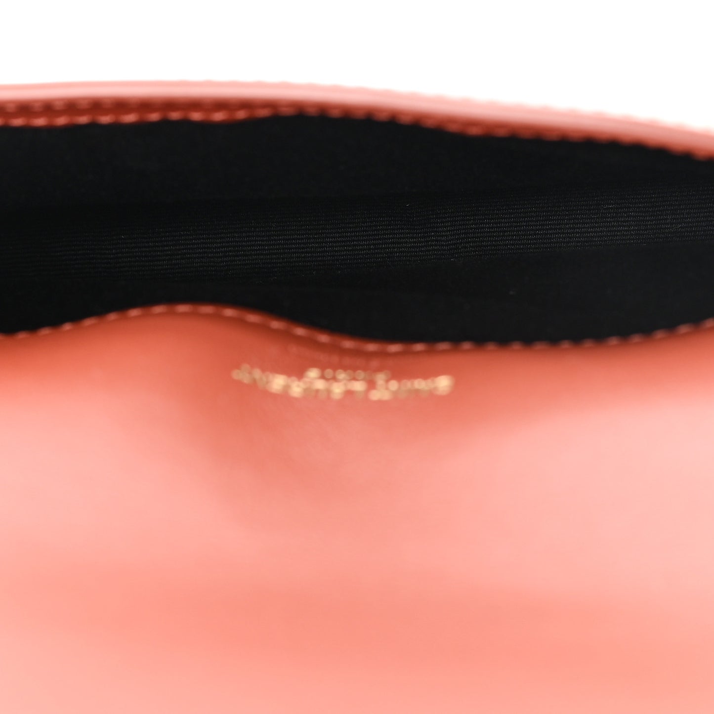 Vernice Diamond Calfskin Monogram Phone Holder Crossbody Mild Rose