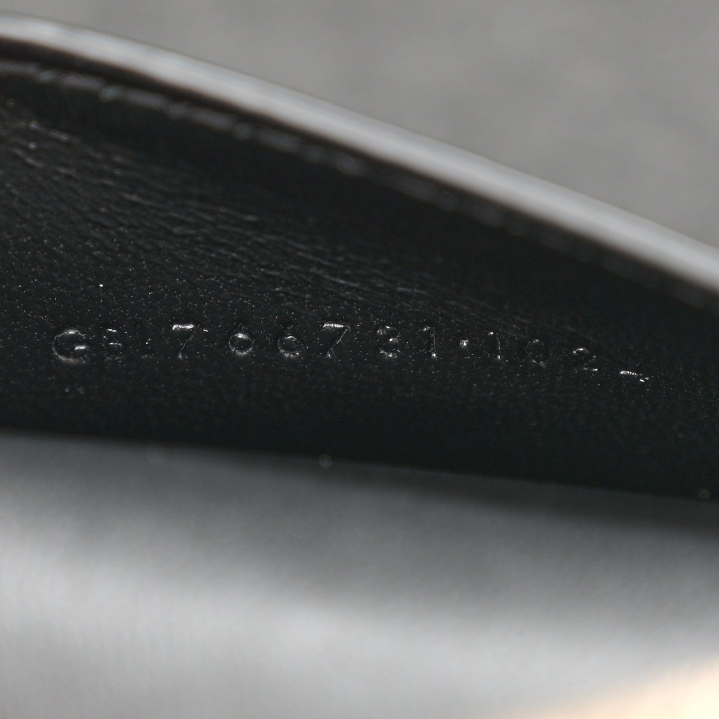 Lambskin Quilted Mini Gaby Vanity Case Dark Toffee