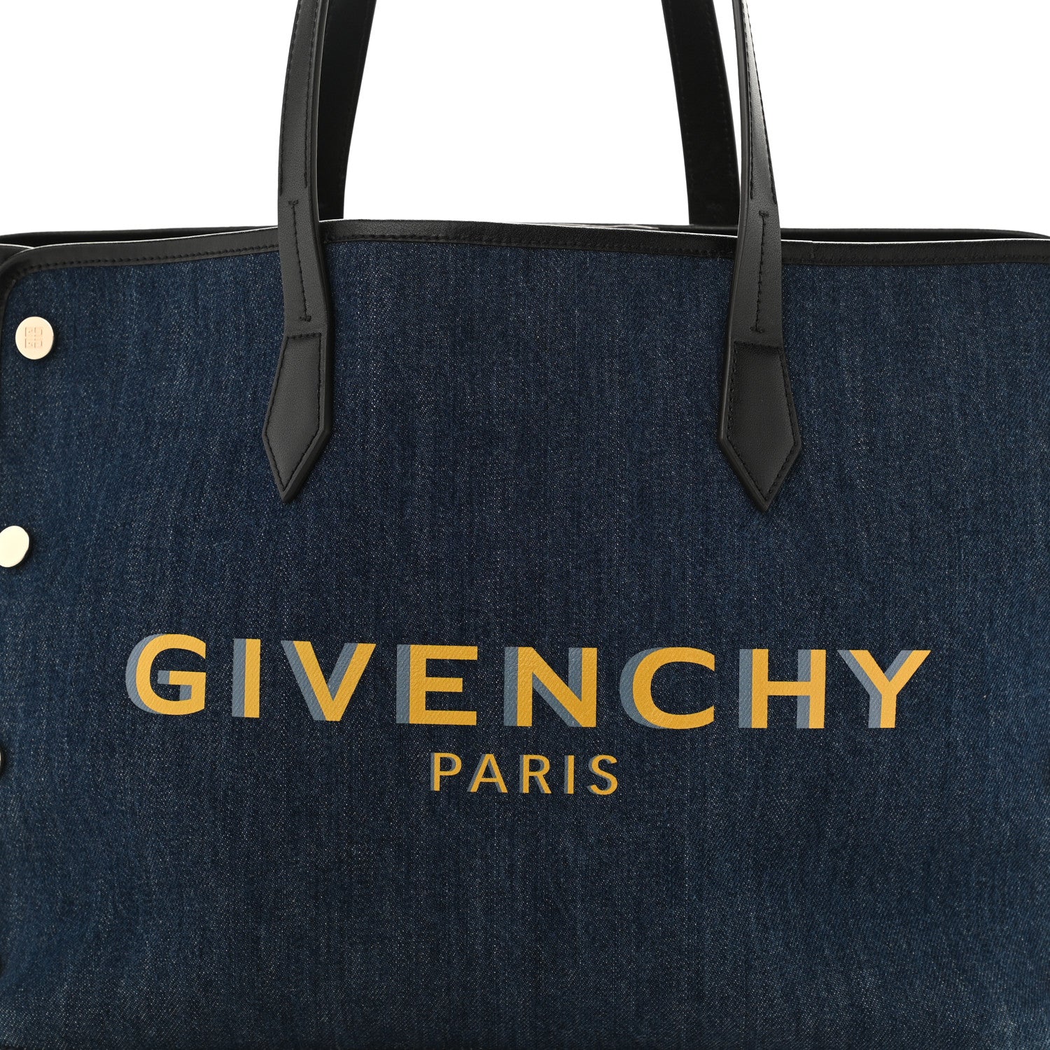 Givenchy Denim Medium Logo Bond Shopper Tote Blue 9 of 11