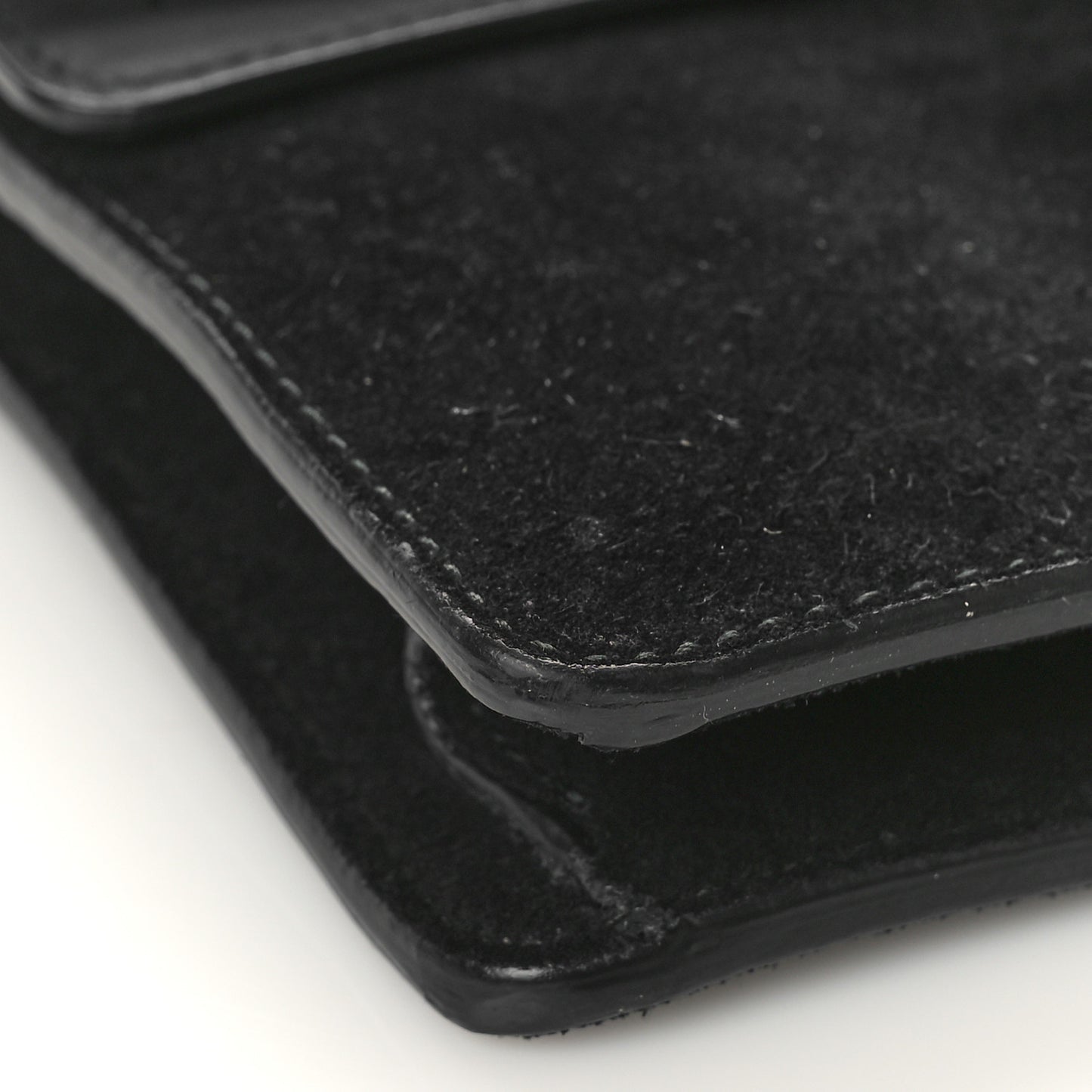 Suede Mini Dionysus Shoulder Bag Black