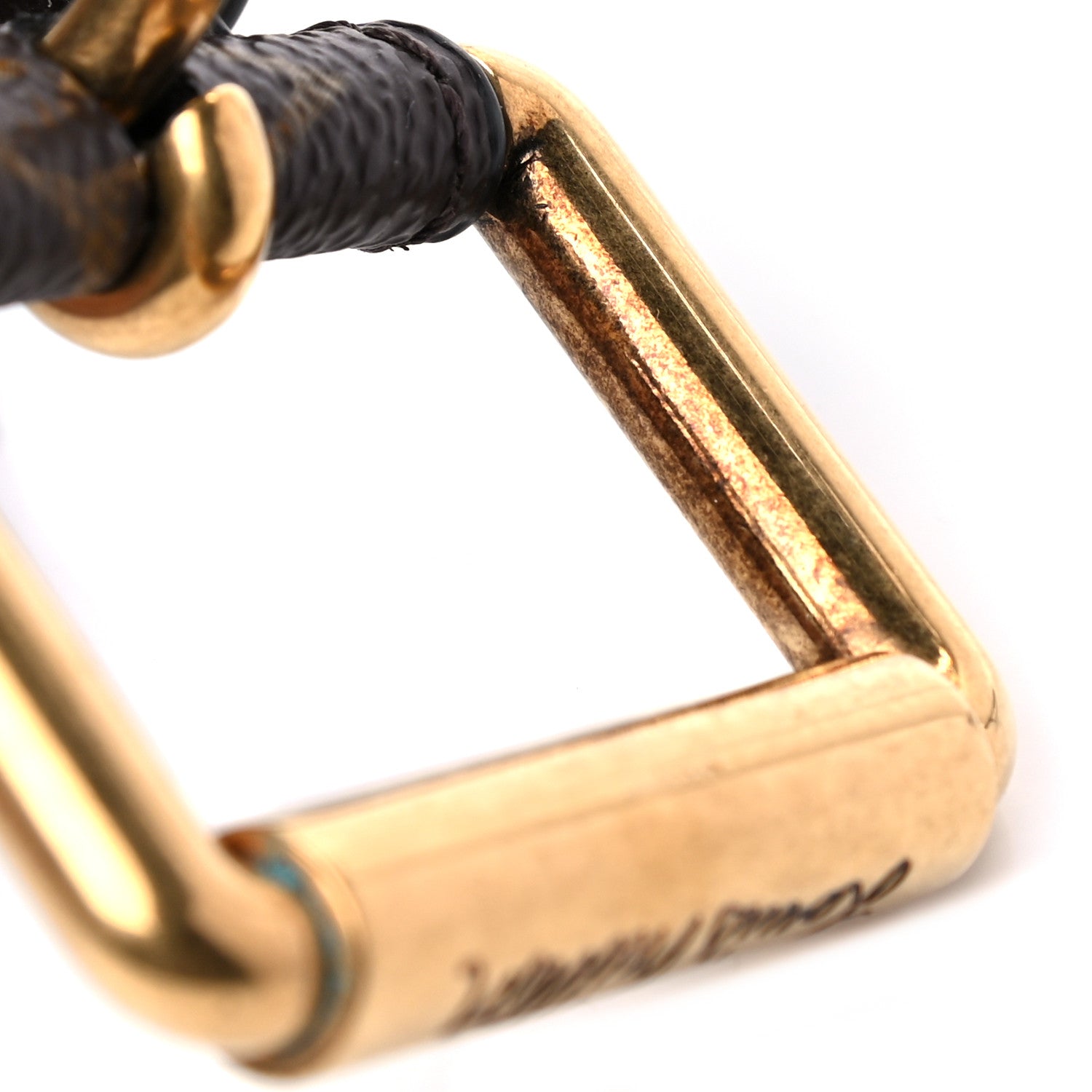 Louis Vuitton Monogram Signature 35 MM Chain Belt 100 40 10 of 11