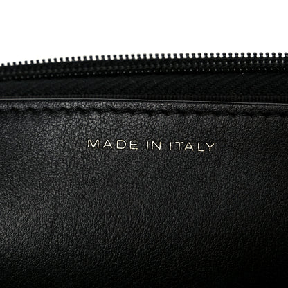 Chanel Patent Quilted Wallet On Chain WOC Black 7 of 11