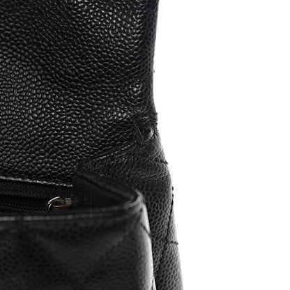Chanel Caviar Quilted Medium Kelly Flap Bag Black 12 of 16