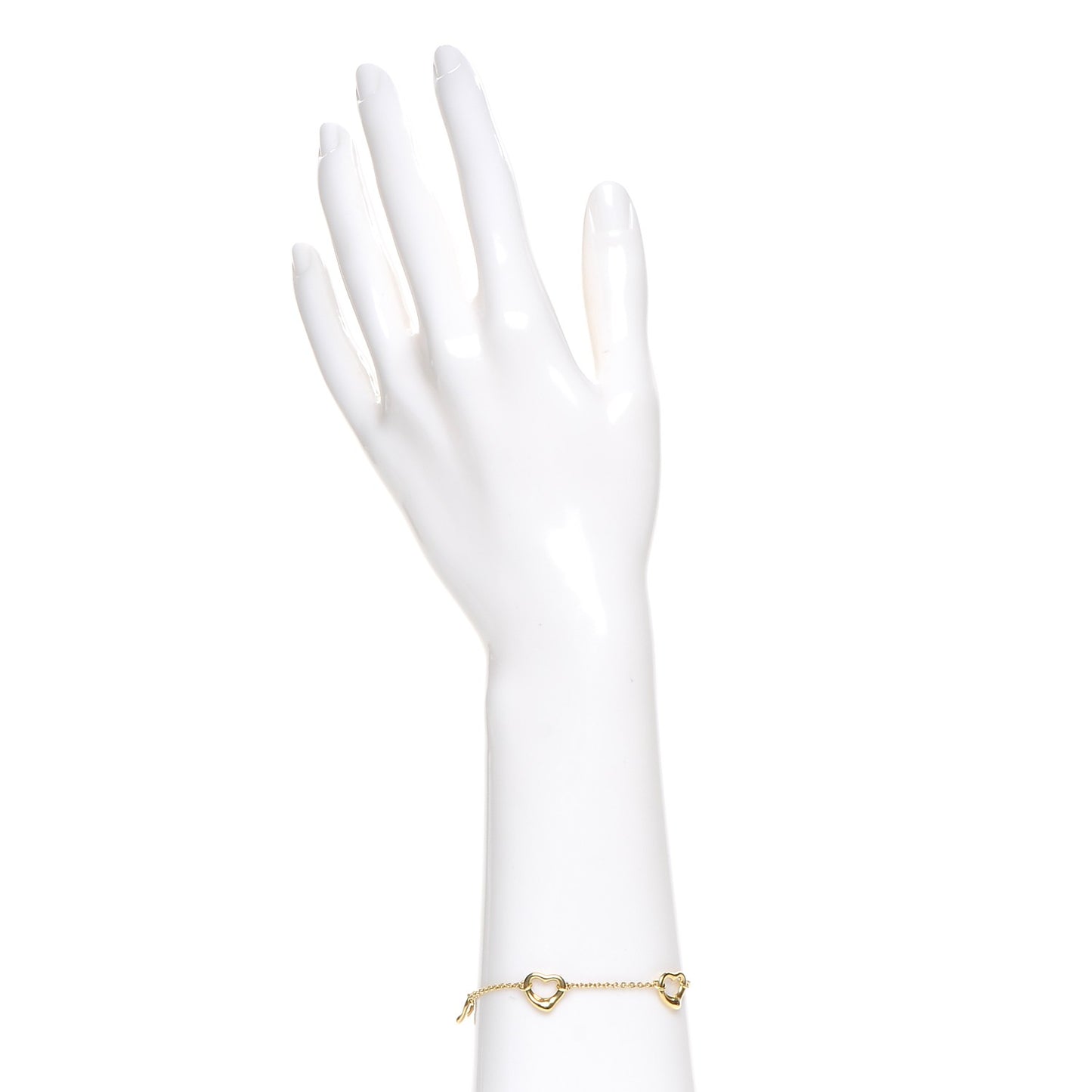 18K Yellow Gold Elsa Peretti Open Heart Bracelet