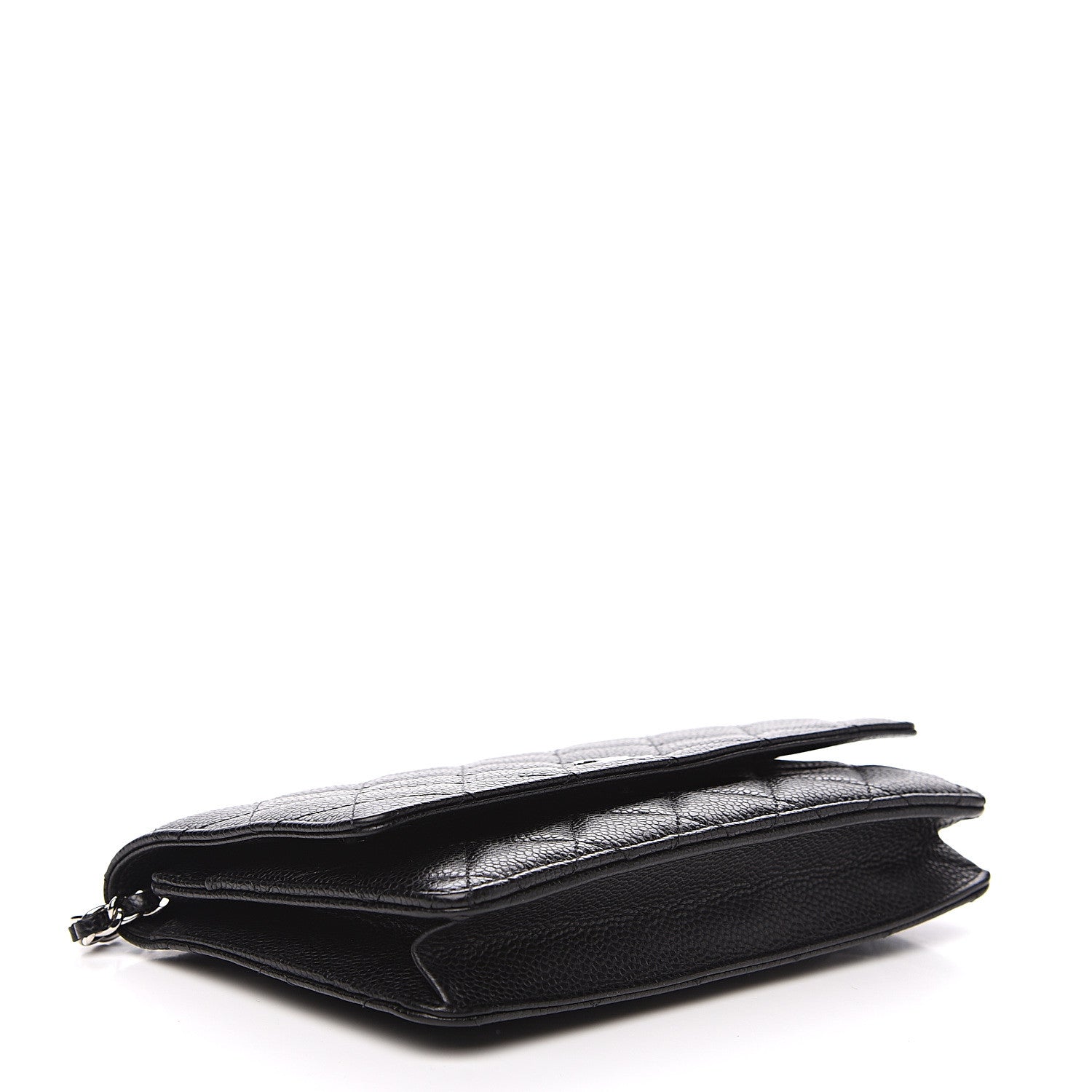 Chanel Caviar Quilted Wallet On Chain WOC Black 3 of 11