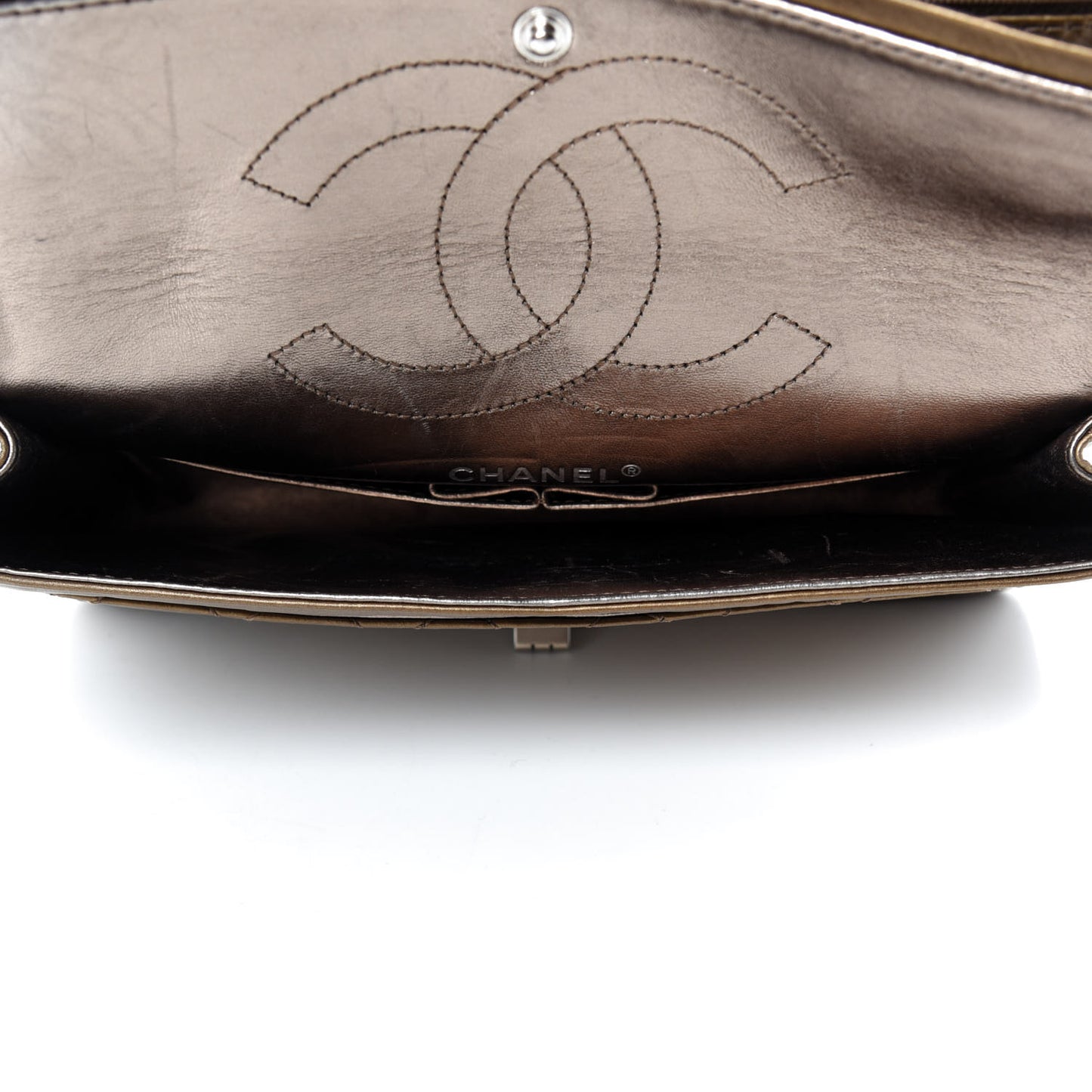 Metallic Aged Calfskin 2.55 Reissue 226 Flap Bronze