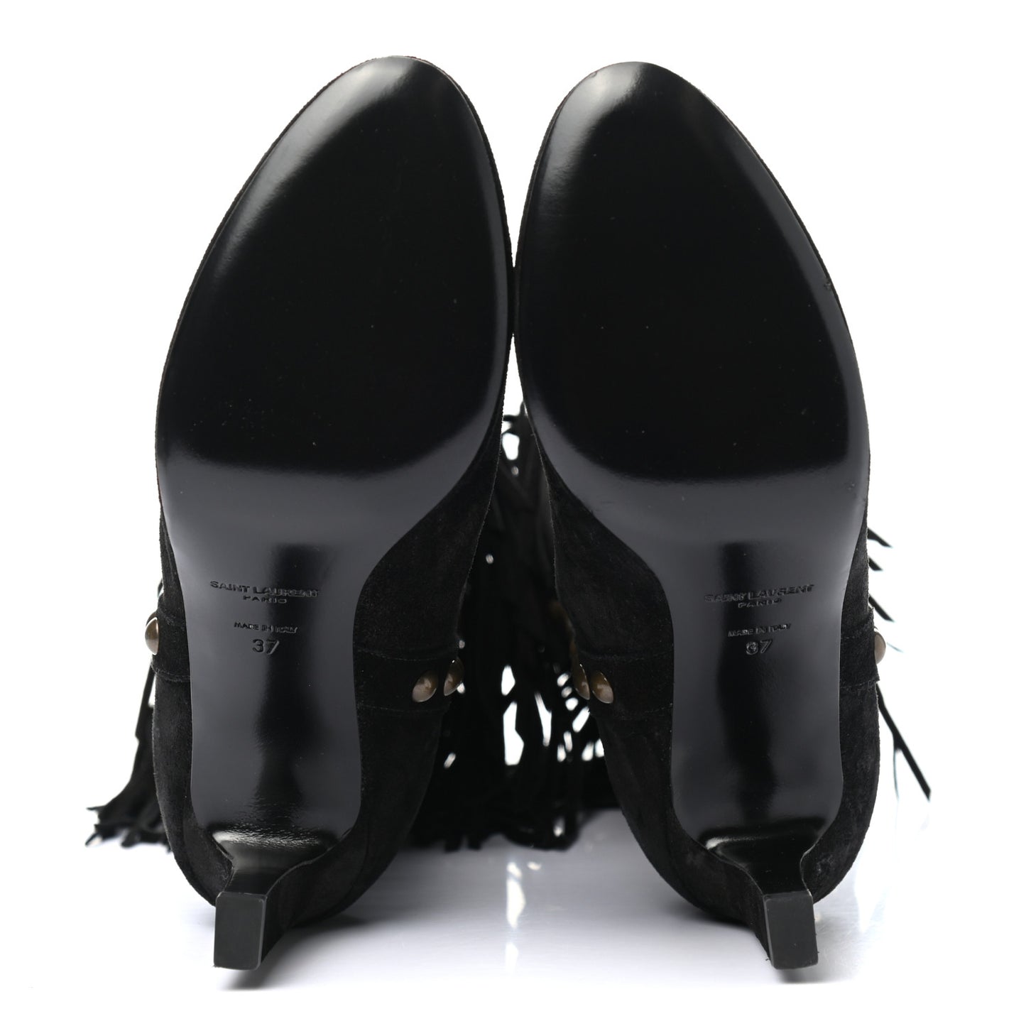 Suede Fringe Otterproof Light Studded Grace 105 Boots 37 Black