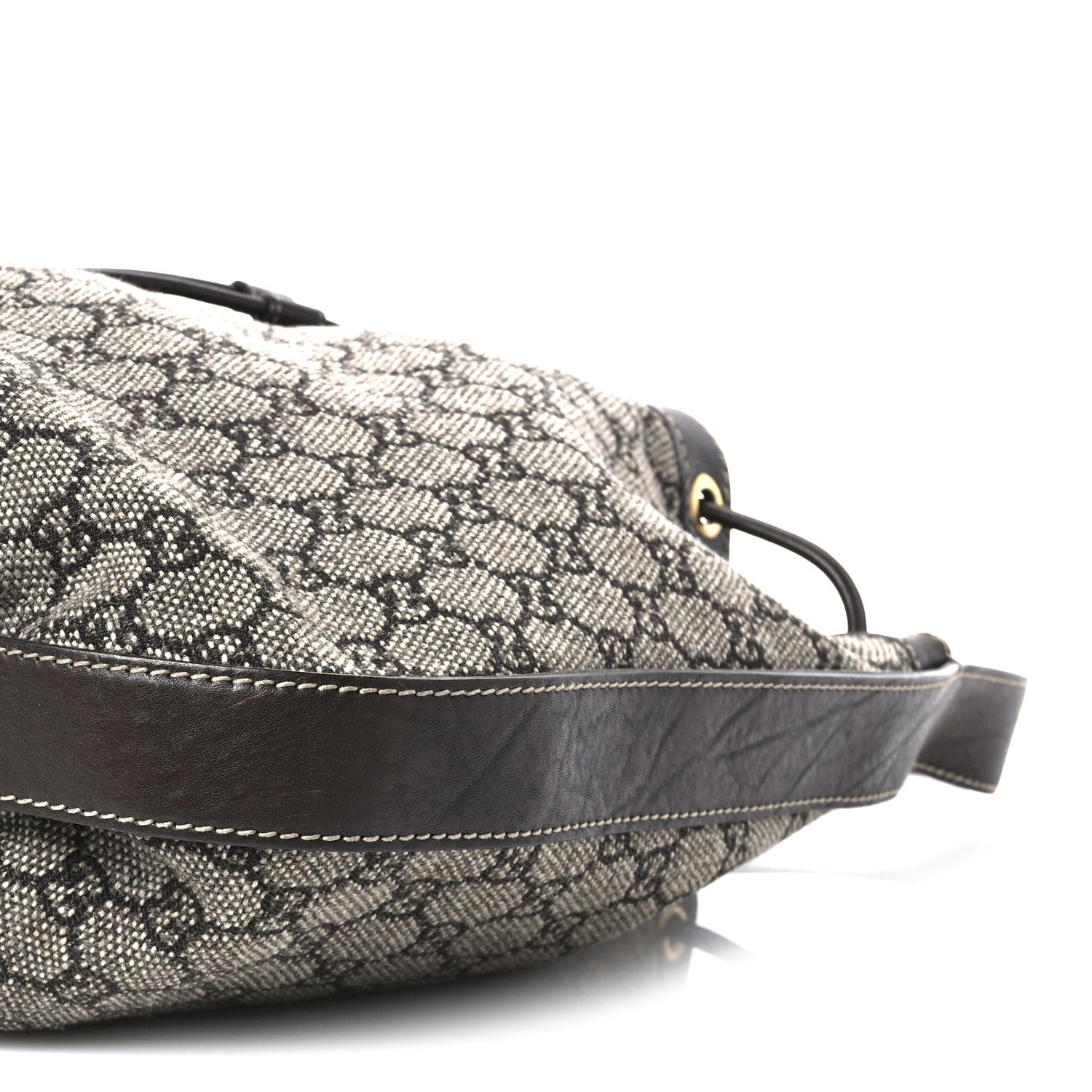 Gucci Monogram Medium Interlocking Icon Shoulder Bag Dark Brown 10 of 13