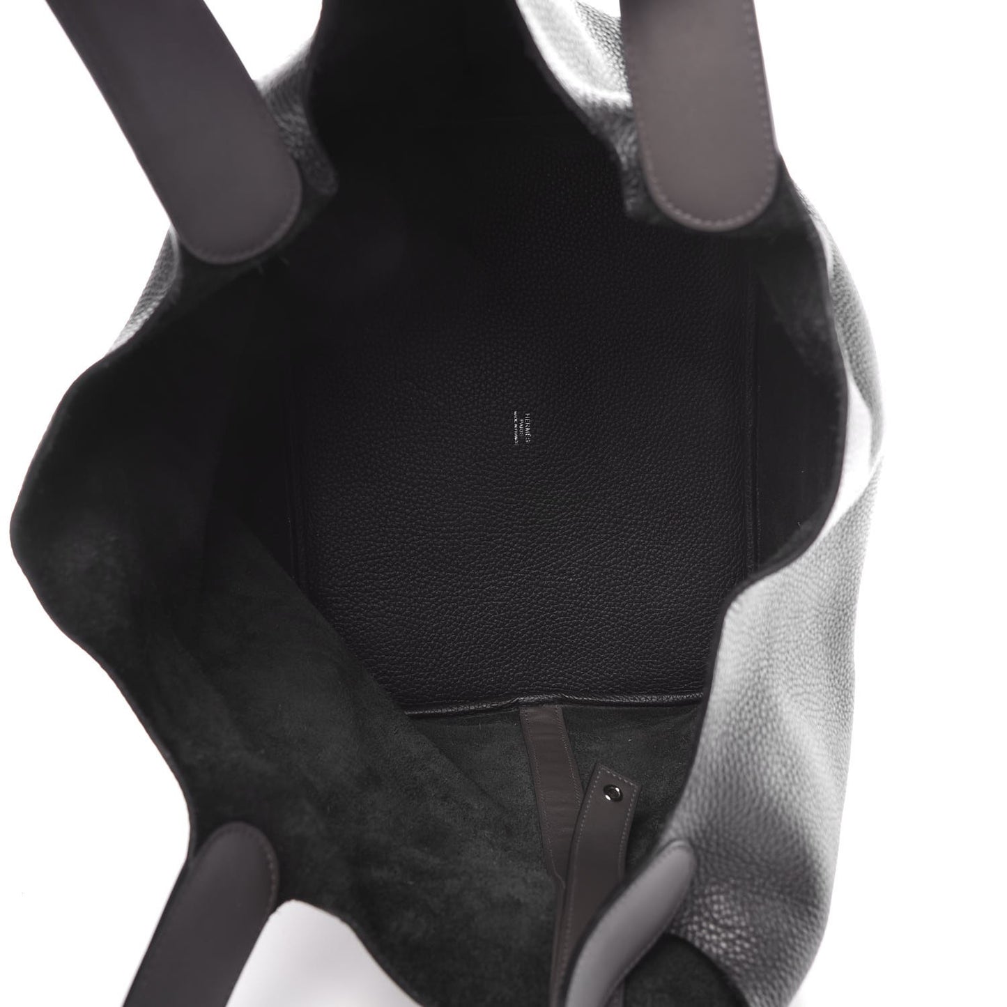 Taurillon Clemence Swift Bicolor Picotin Lock TGM Plomb Graphite