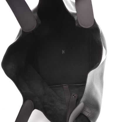 Hermes Taurillon Clemence Swift Bicolor Picotin Lock TGM Plomb Graphite 5 of 8