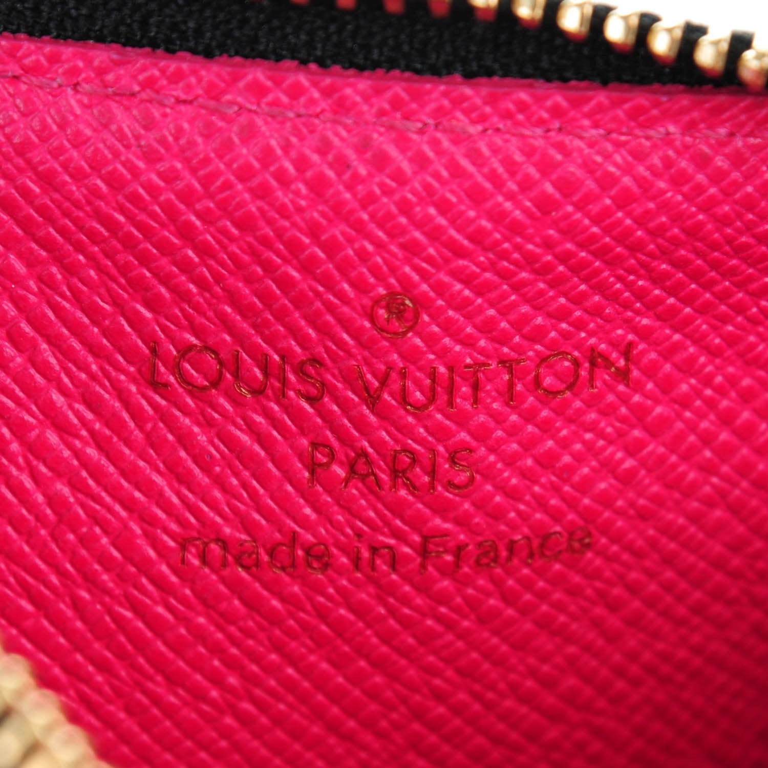 Louis Vuitton Monogram Multicolor Key Pouch Black Grenade 6 of 7