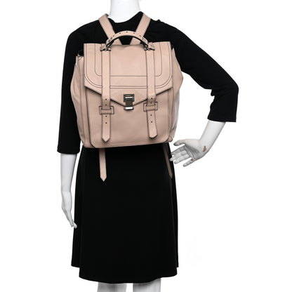 Proenza Schouler Grained Calfskin PS1 Plus Backpack Sand 2 of 14