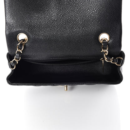 Chanel Caviar Quilted Mini Rectangular Flap Dark Charcoal 7 of 10
