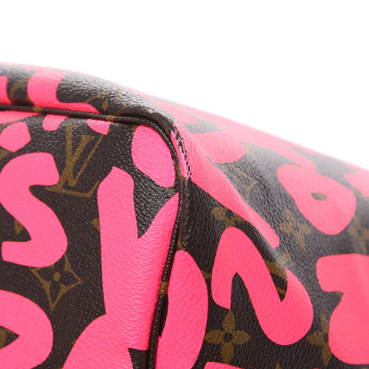 Louis Vuitton Monogram Graffiti Neverfull GM Fuchsia 11 of 22