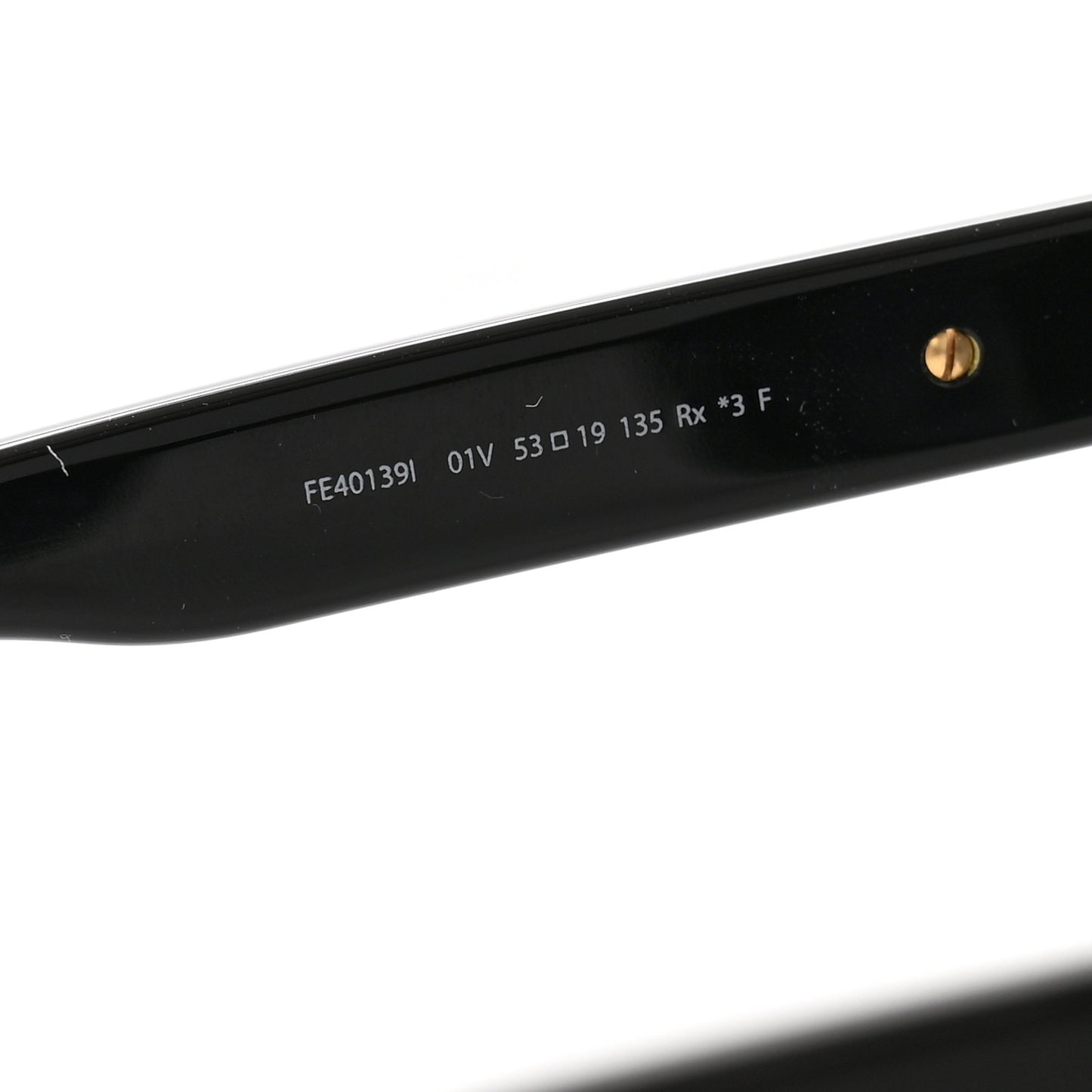 Acetate FF Diamonds Sunglasses FE40139I Black