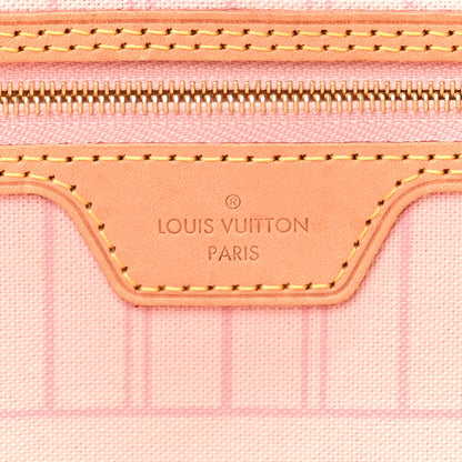 Louis Vuitton Damier Azur Neo Neverfull GM Rose Ballerine 6 of 18