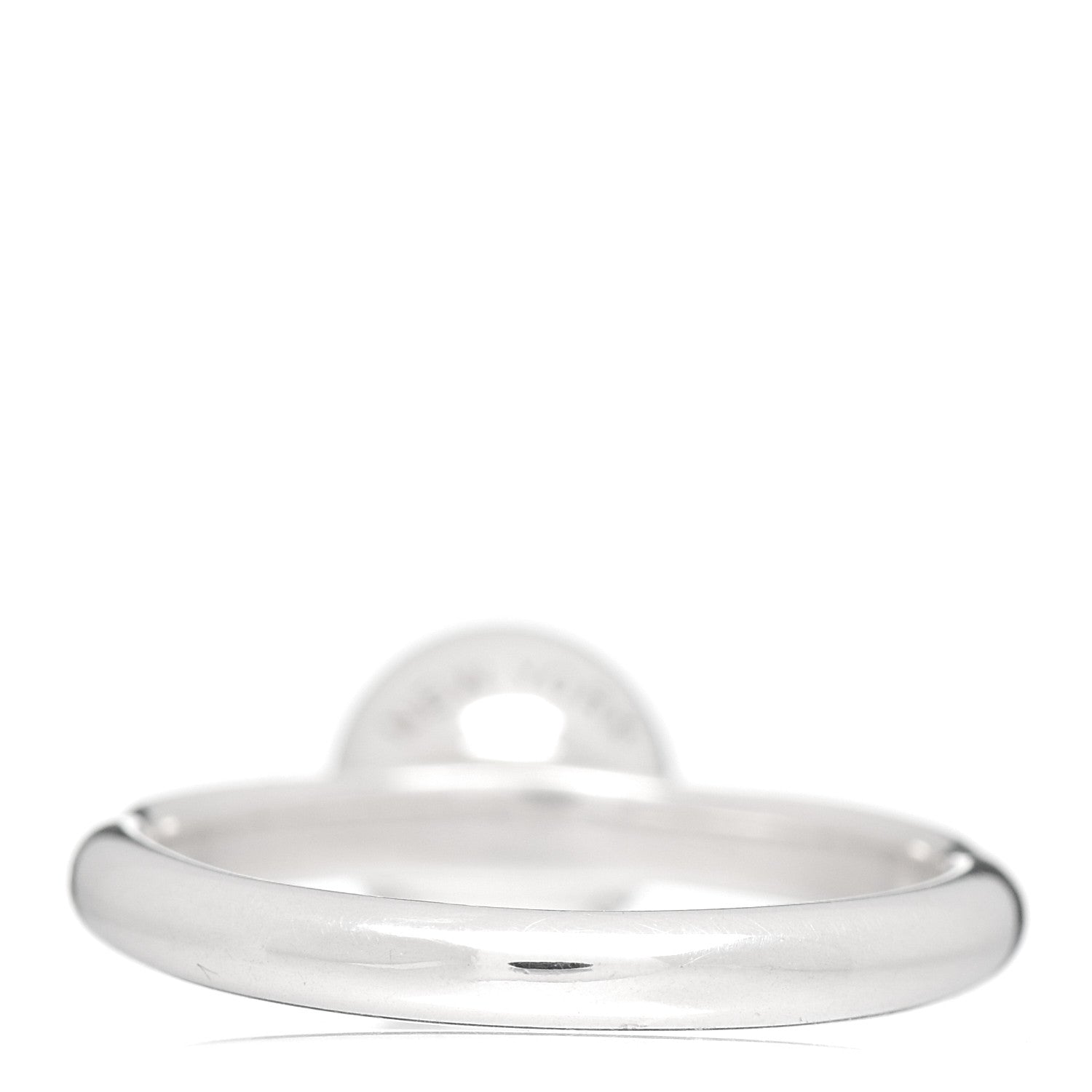 Tiffany Sterling Silver 8mm HardWear Ball Ring 50 5.5 3 of 6